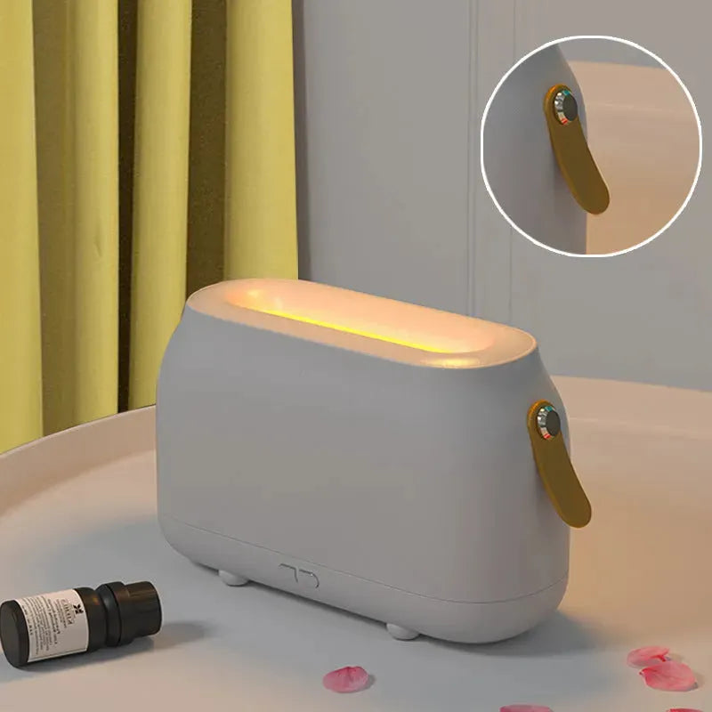 Flame Humidifier 180ml Ultrasonic Fire Aroma Diffuser - Bellarte Enchanté Flame Humidifier 180ml Ultrasonic Fire Aroma Diffuser